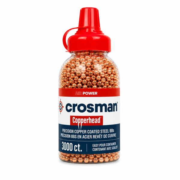 Crosman Copperhead Steel BBs | 4.5mm | 3000 Pcs