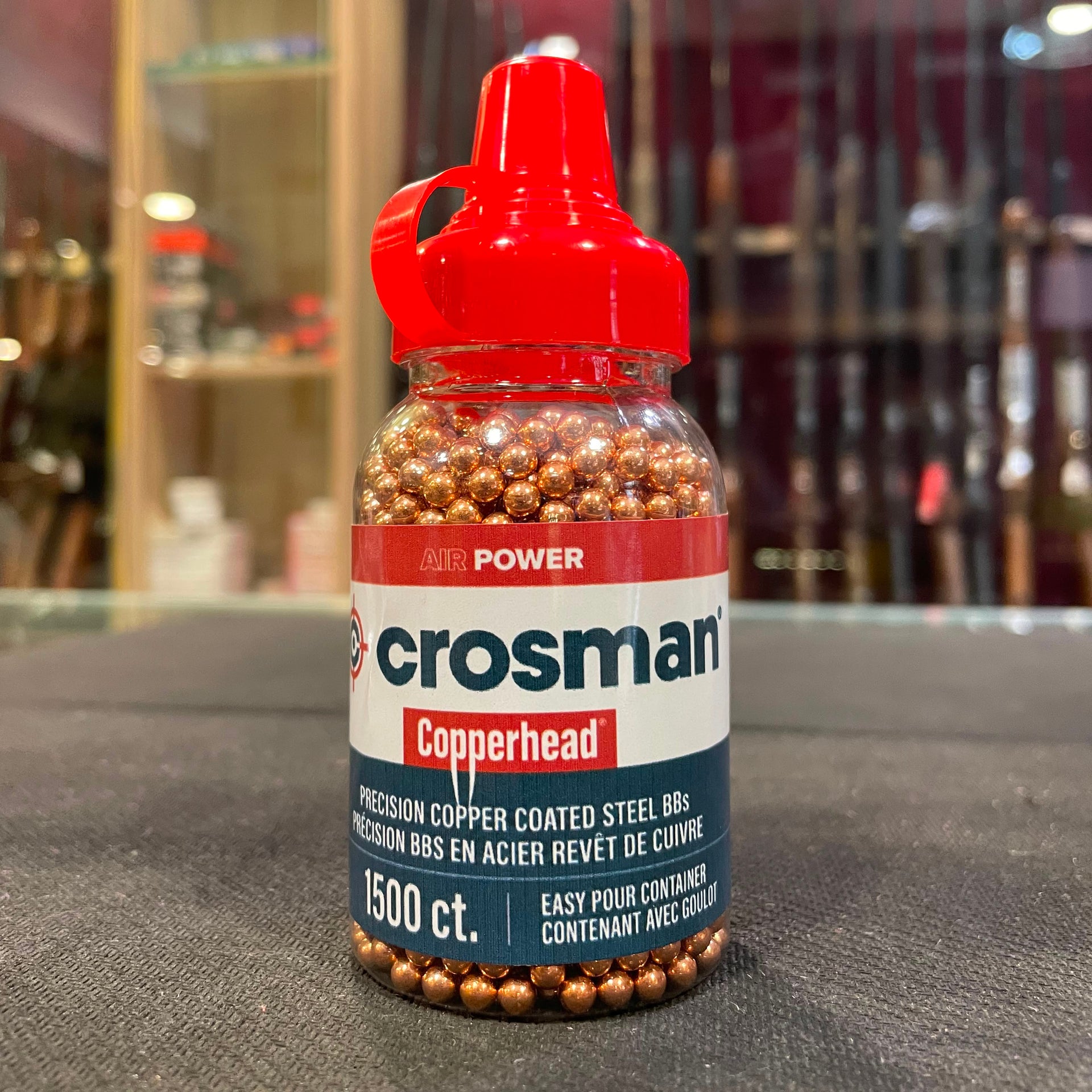 Crosman Copperhead Steel BBs | 4.5mm | 1500 Pcs