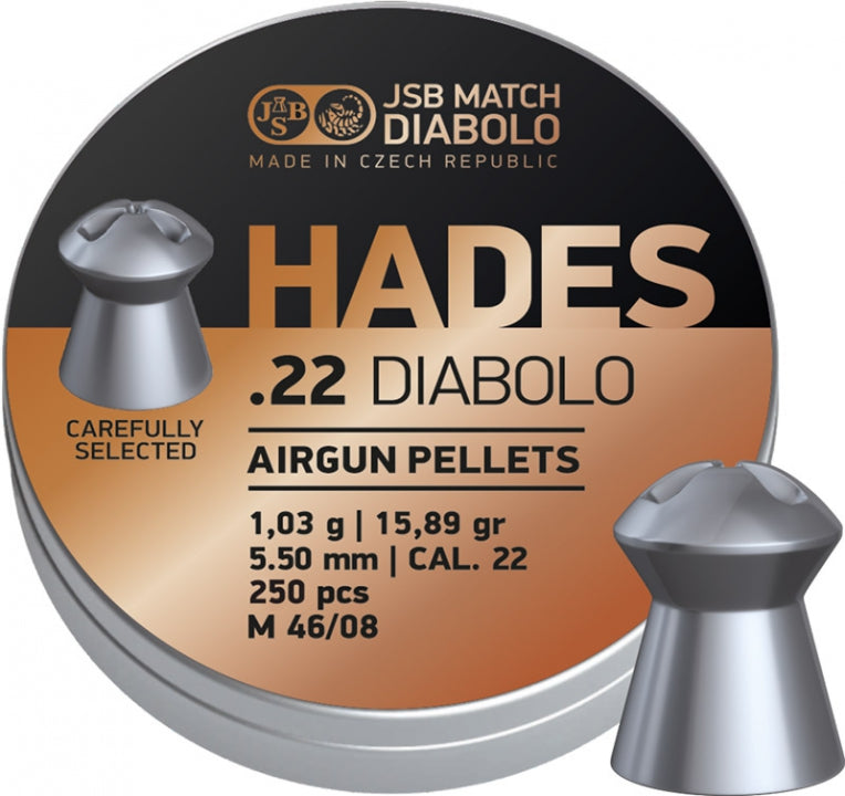 JSB Hades 5.5mm | 1.030 g | 15.89 gr | 500 Pcs