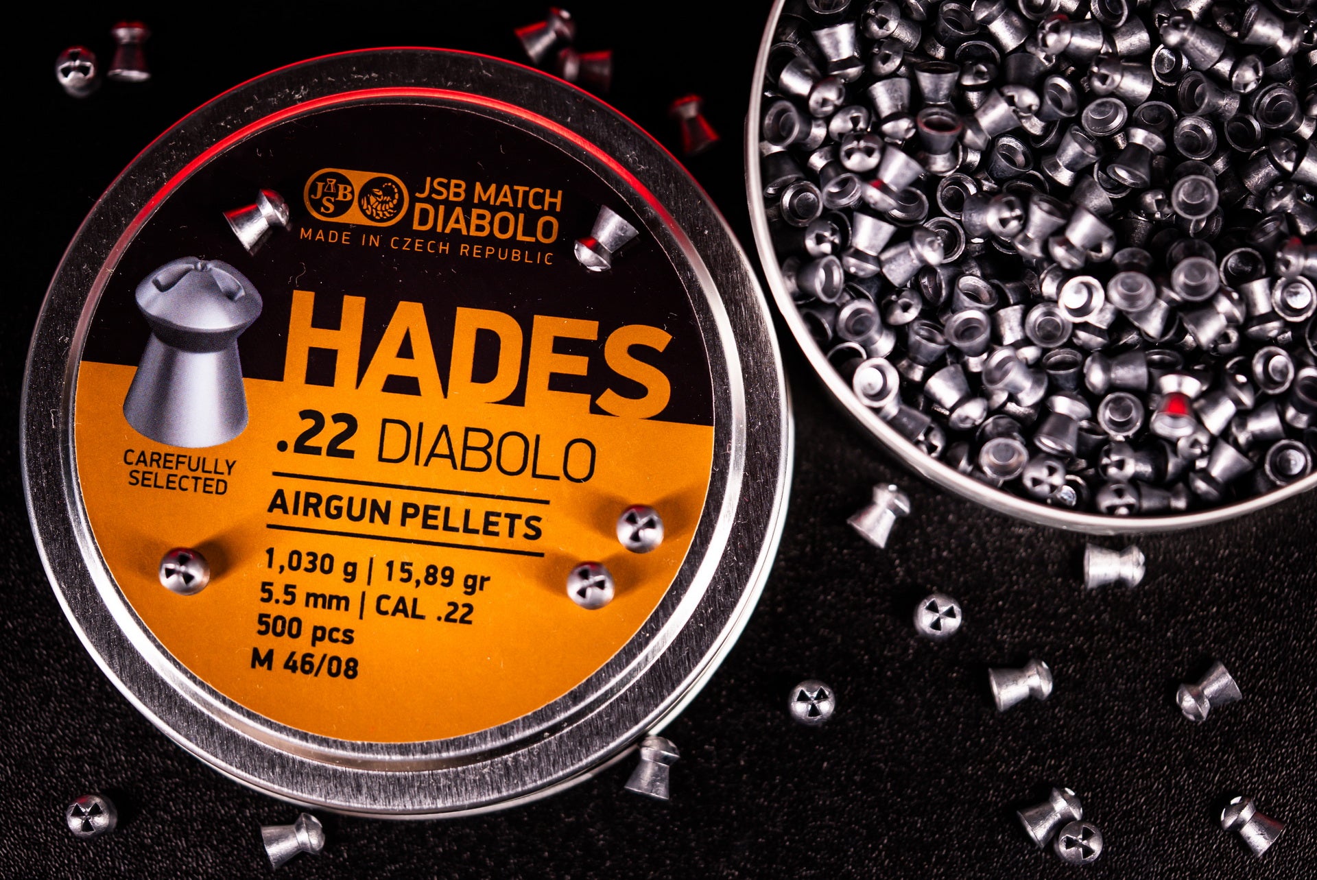 JSB Hades 5.5mm | 1.030 g | 15.89 gr | 500 Pcs