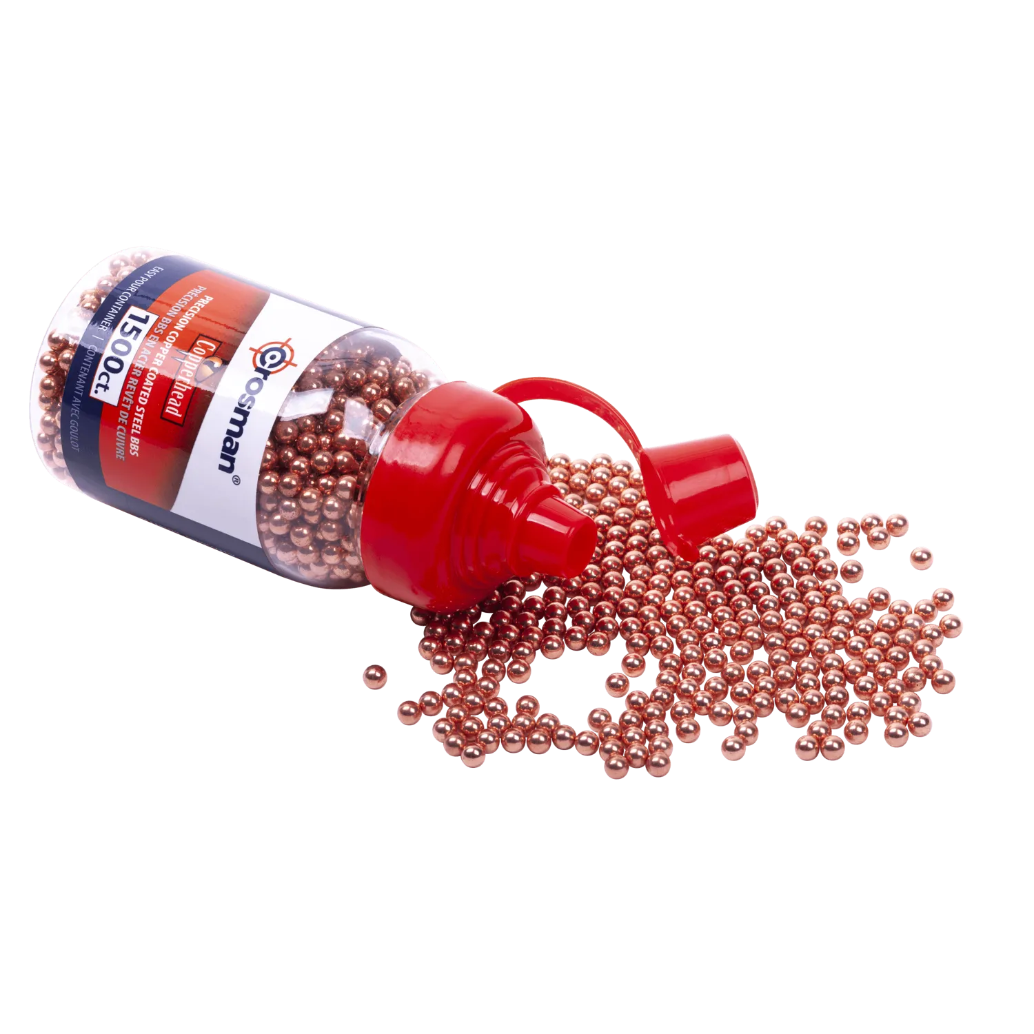 Crosman Copperhead Steel BBs | 4.5mm | 3000 Pcs