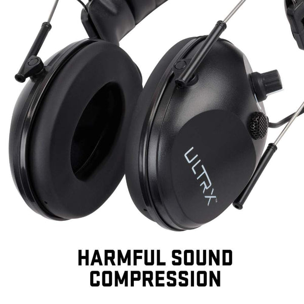ULTRX Electronic Earmuff | Black