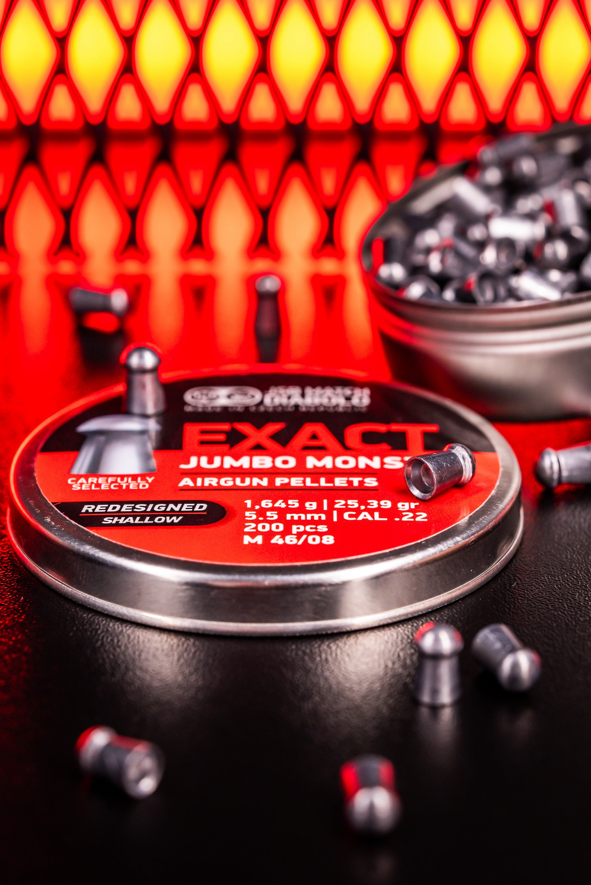 JSB Jumbo Monster Redesigned Shallow 5.5mm | 1.645g | 25.39 gr | 200 Pcs