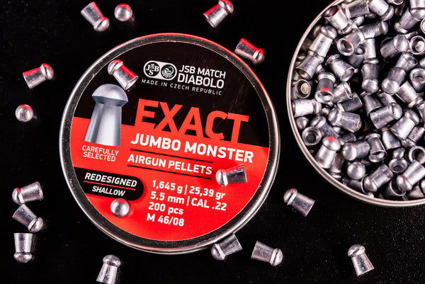 JSB Jumbo Monster Redesigned Shallow 5.5mm | 1.645g | 25.39 gr | 200 Pcs