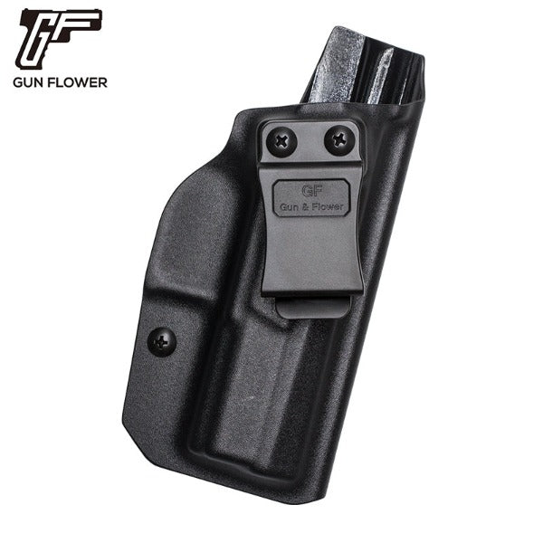 Gun & Flower Kydex IWB Holster for CZ P10C | Black