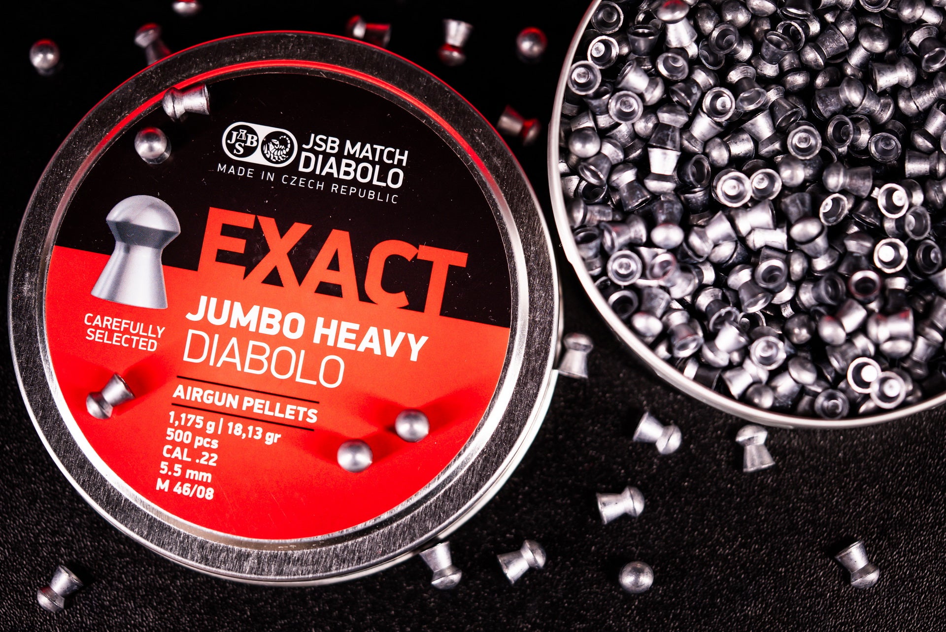 JSB Jumbo Heavy 5.5mm | 1.175g | 18.13 gr | 500 Pcs