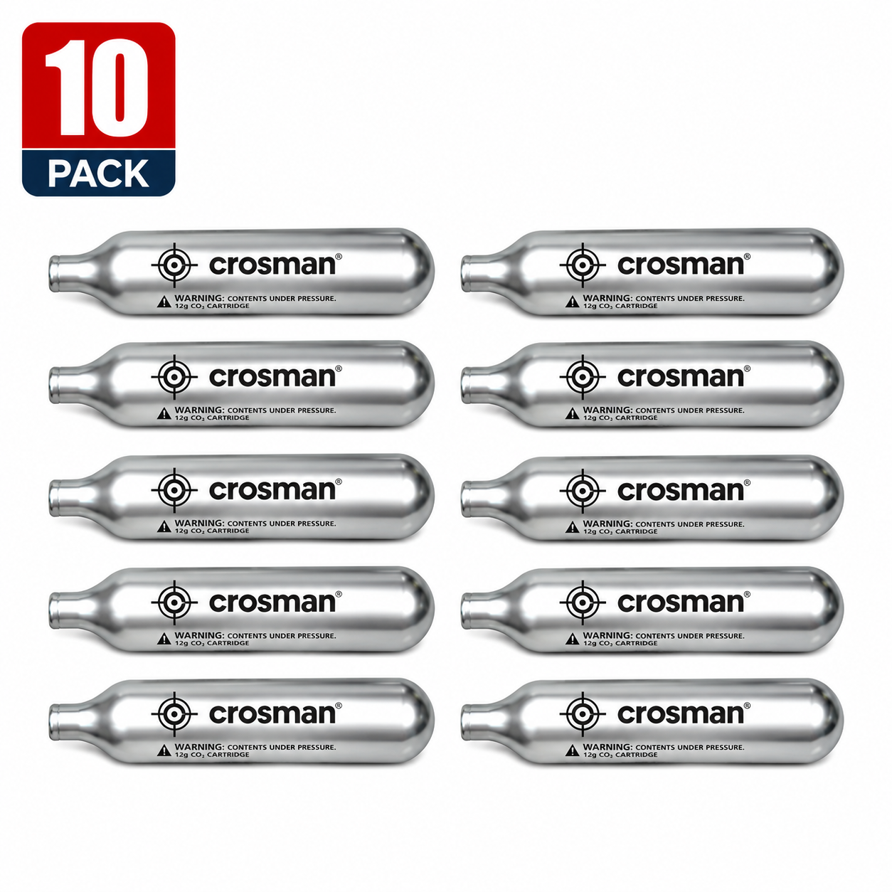Crosman Powerlet CO2 Capsules | Pack of 10