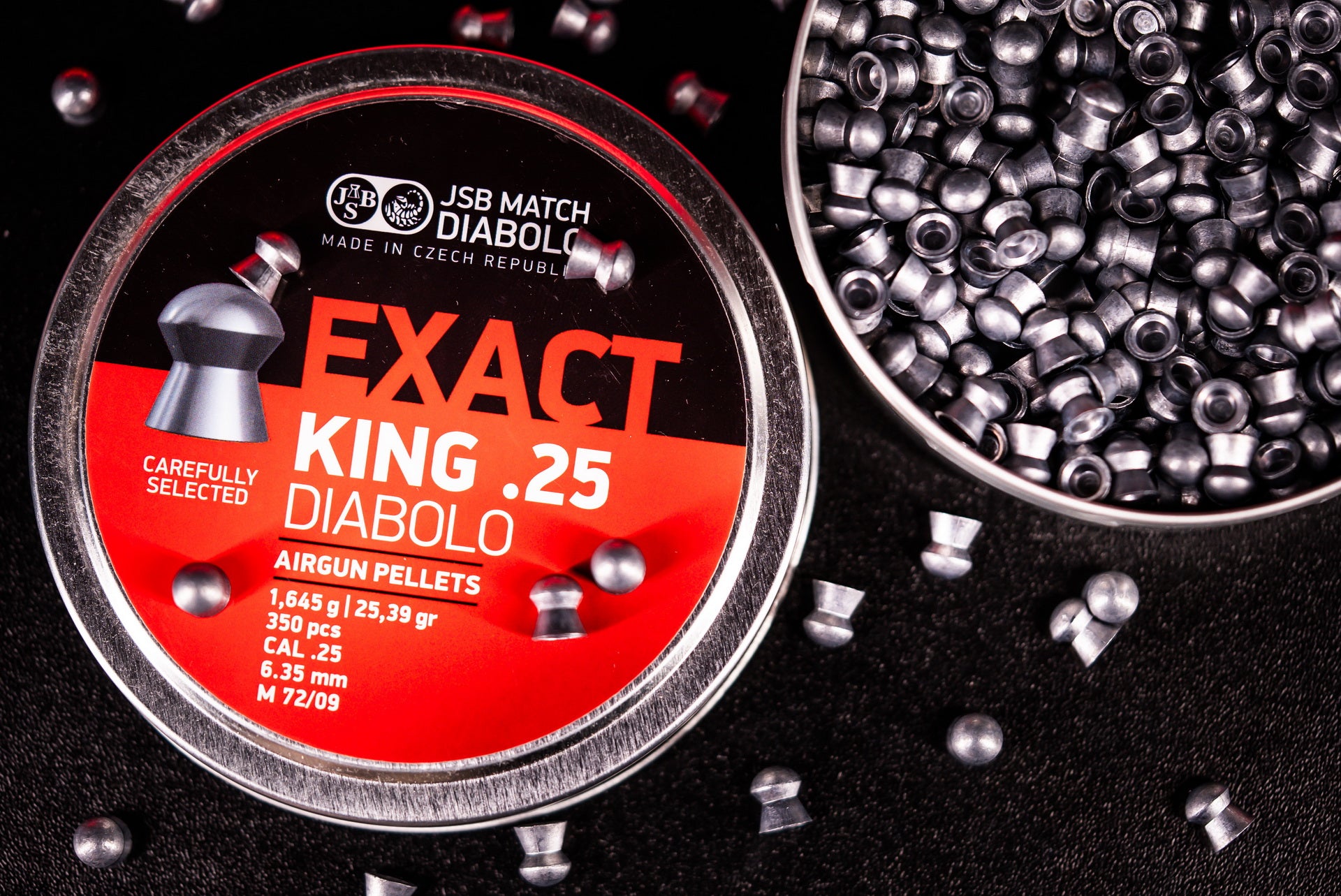 JSB Exact King 6.35mm | 1.645 g | 25.39 gr | 350 Pcs