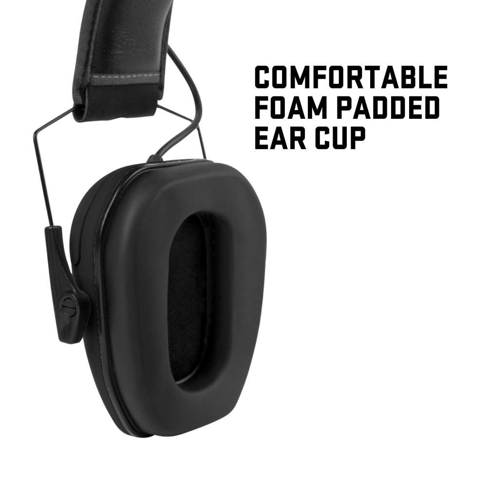 ULTRX Bionic Electronic Earmuff | Midnight Gray