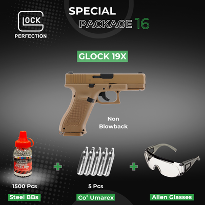 SPECIAL PACKAGE 16 | Glock 19X Non-Blowback