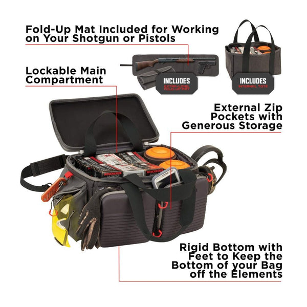 Allen USA | Competitor Premium Range Bag + Gun Mat | Gray