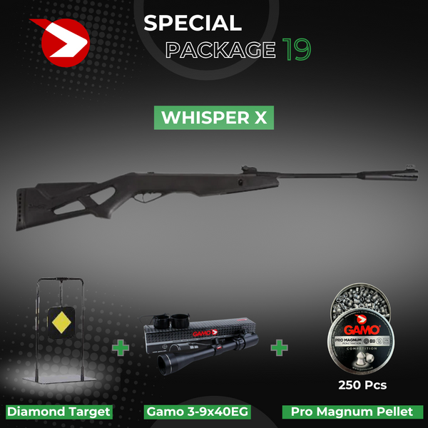 SPECIAL PACKAGE 19 | GAMO WHISPER X