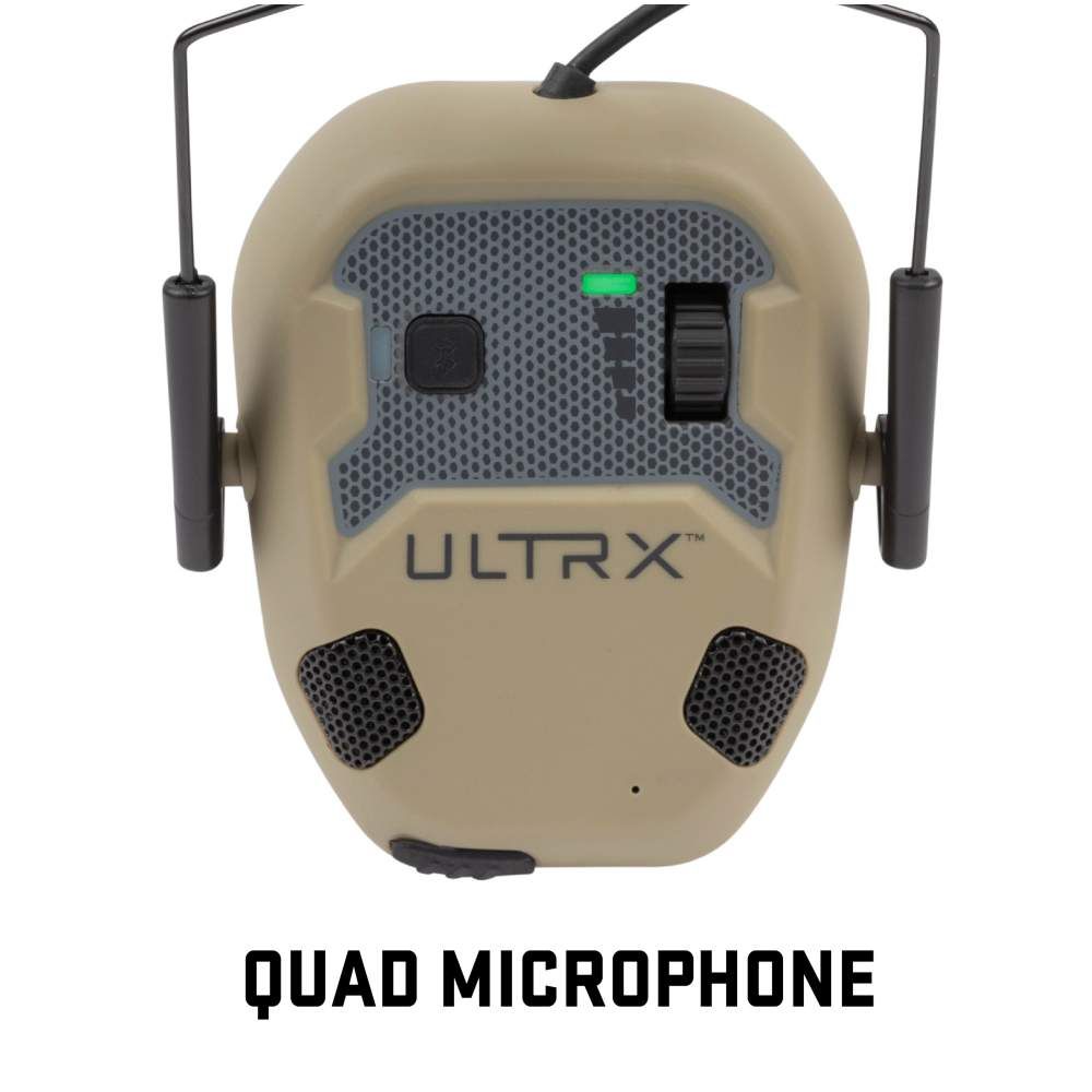 ULTRX Bionic Fuse Bluetooth Electronic Earmuff | FDE