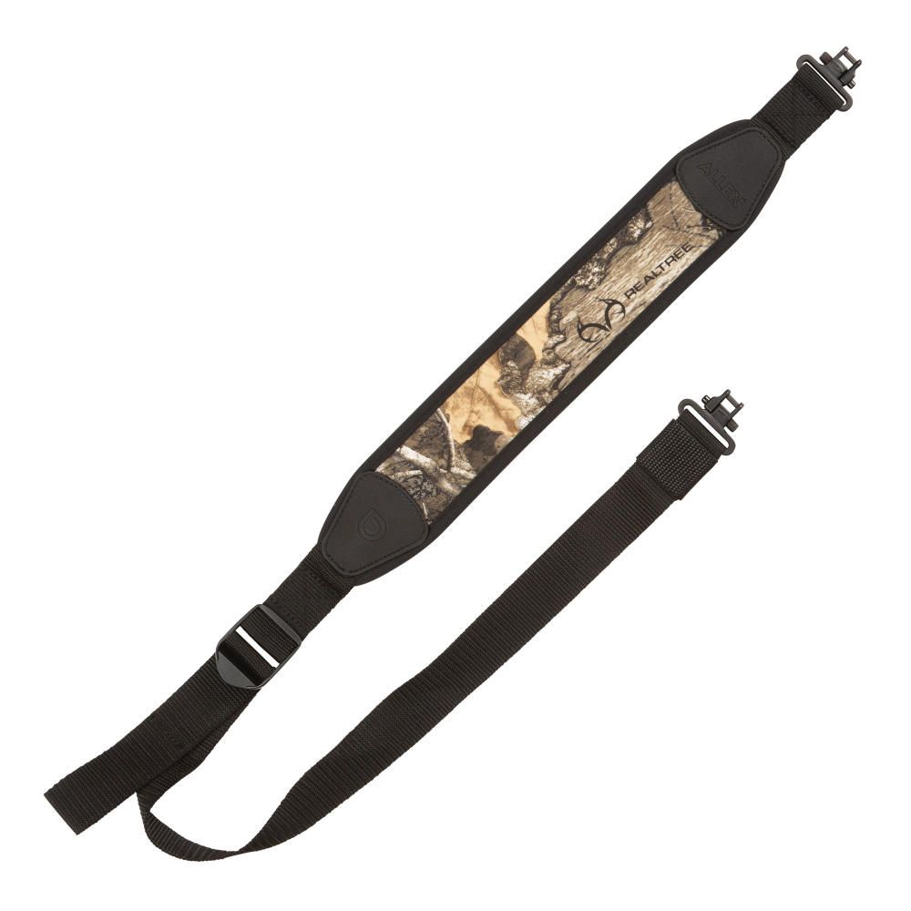 Allen Cascade Neoprene Gun Sling with Swivels, Realtree Edge