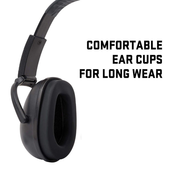 ULTRX Sound Blocker Passive Earmuff | Black