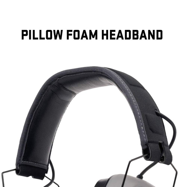 ULTRX Bionic Fuse Bluetooth Electronic Earmuff | Cement Gray