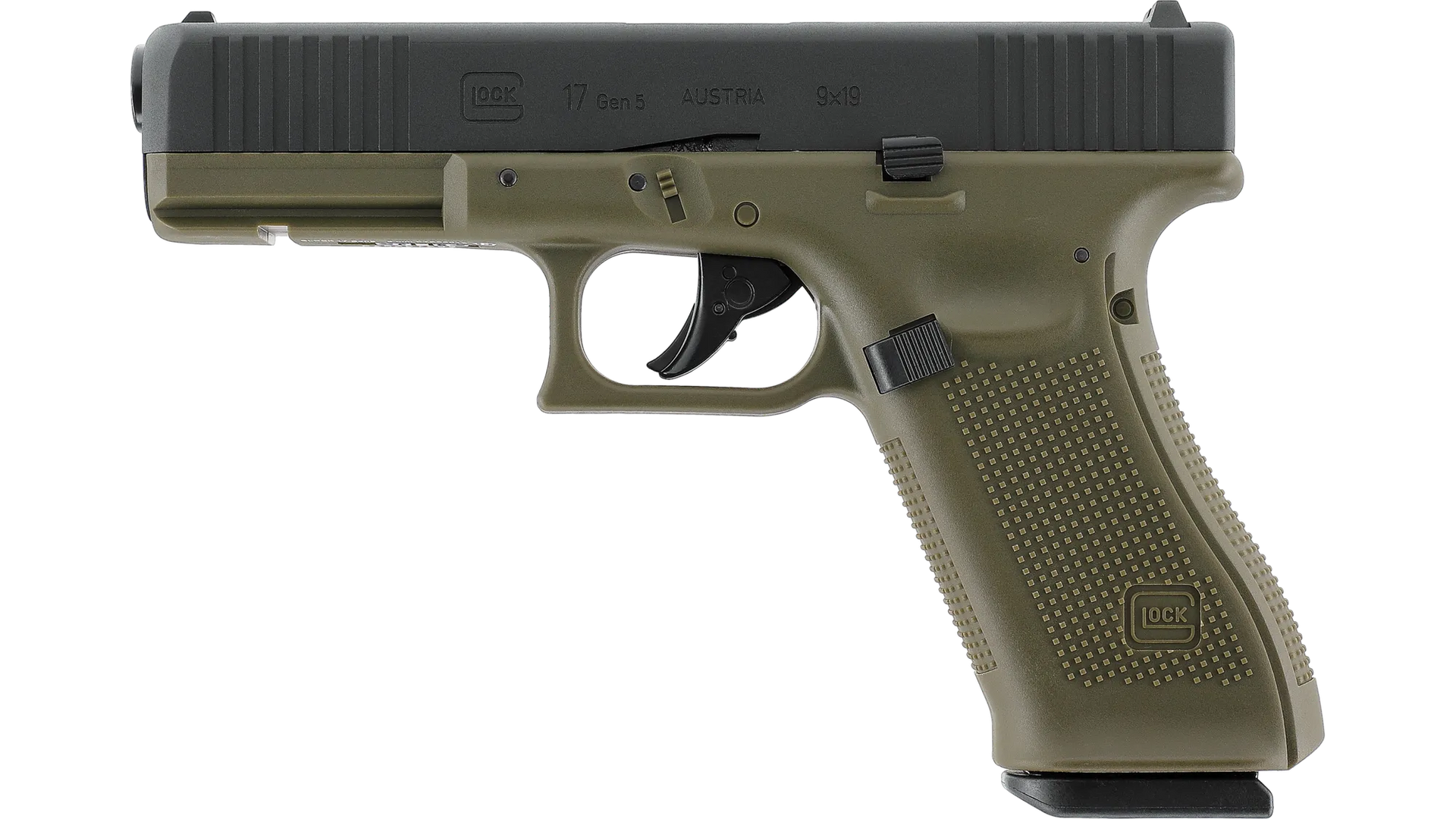 Glock 17 Gen 5 Battlefield Green | Blowback