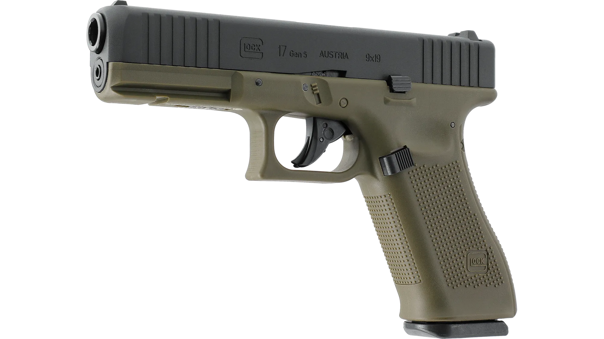 Glock 17 Gen 5 Battlefield Green | Blowback