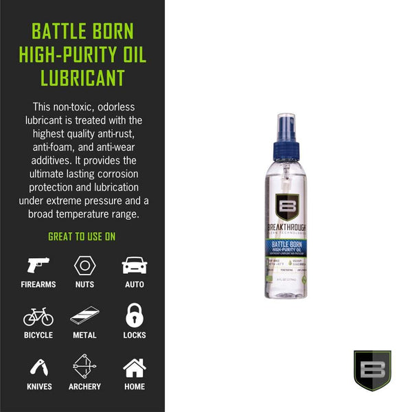 Breakthrough USA | Battle Born High Purity Oil | 6 oz