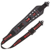 Ruger USA | Boulder Rubber Sling with Swivels, Black & Red