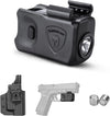 Warriorland Mini Tactical Light with Kydex Holster for Glock 17/19/21/22/23/32