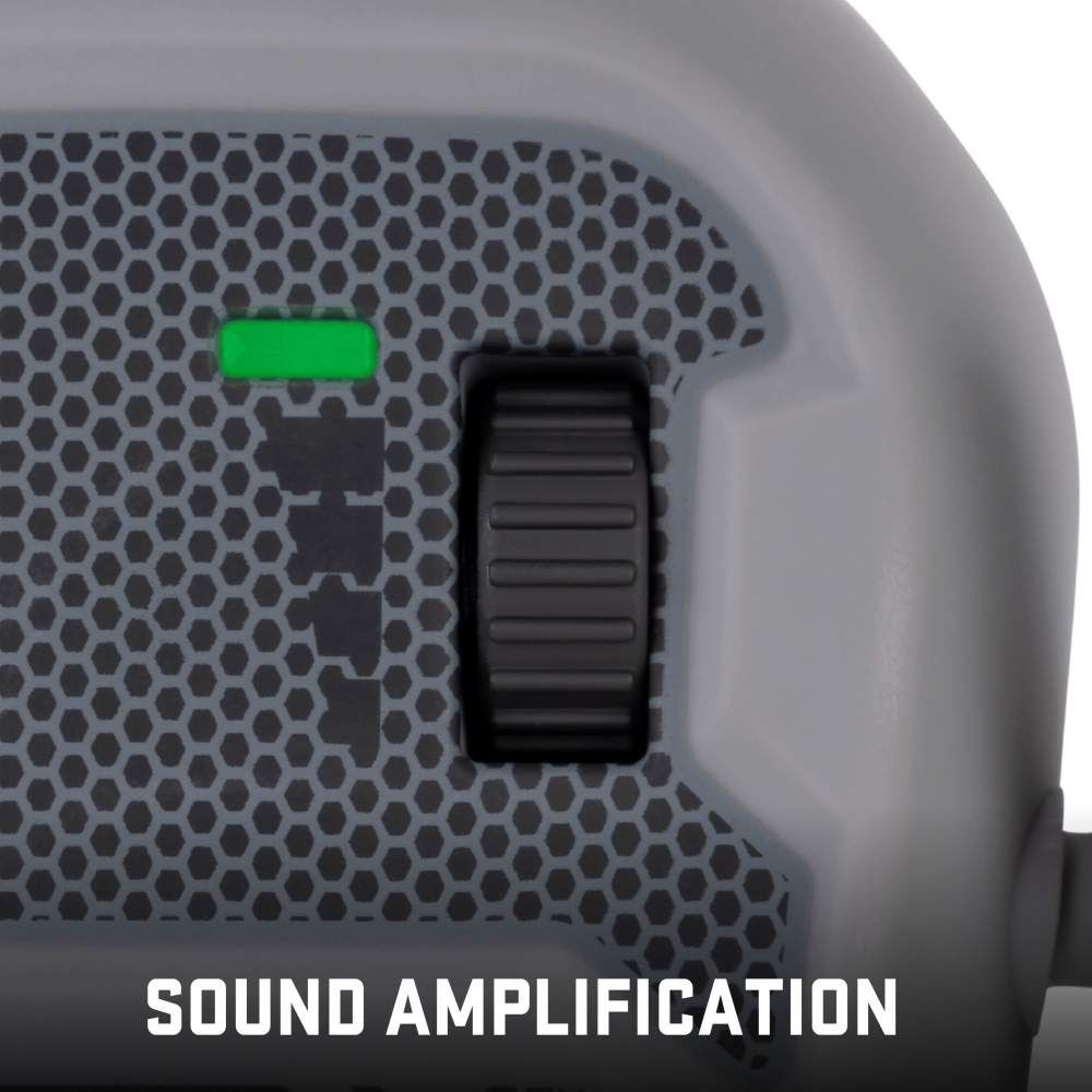 ULTRX Bionic Fuse Bluetooth Electronic Earmuff | Cement Gray