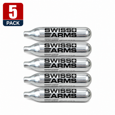 Swiss Arms CO2 Capsules | Pack of 5