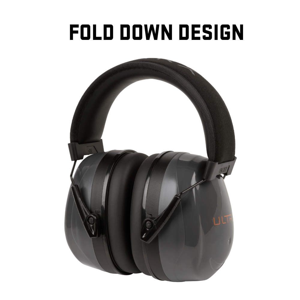 ULTRX Heavy Sound Defender Passive Earmuff | Gray
