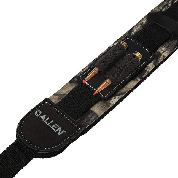 Allen USA | Yukon Neoprene Gun Sling with Swivels, Mossy Oak Break-Up Country