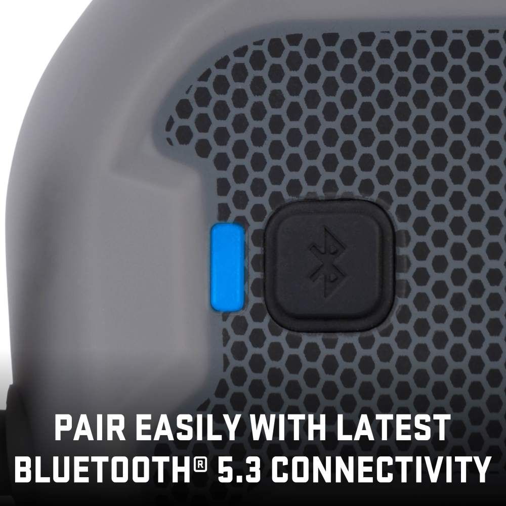 ULTRX Bionic Fuse Bluetooth Electronic Earmuff | Cement Gray
