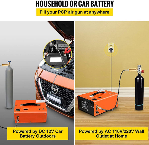 Auto Shut Off PCP Air Compressor - Electric Pump