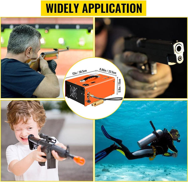 Auto Shut Off PCP Air Compressor - Electric Pump