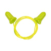 ULTRX Tethered Tapered Foam Ear Plugs, 5-Pairs | Chartreuse