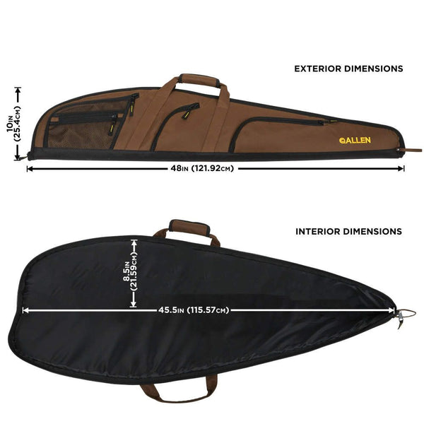 Allen USA | Daytona Shotgun and Rifle Case - 46-Inch Soft Gun Bag - Mocha