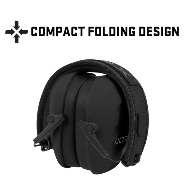 ULTRX Shield Ear & Eye Protection Combo | Midnight Gray