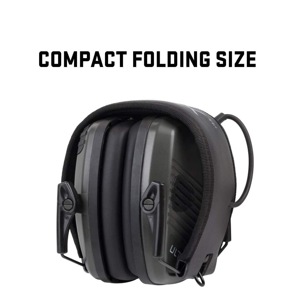 ULTRX Stereo Electronic Earmuff | Olive