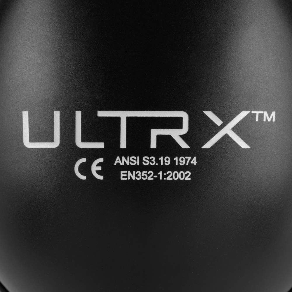 ULTRX Sound Blocker Passive Earmuff | Black