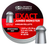 JSB Jumbo Monster Redesigned Deep 5.5mm | 1.645g | 25.39 gr | 200 Pcs