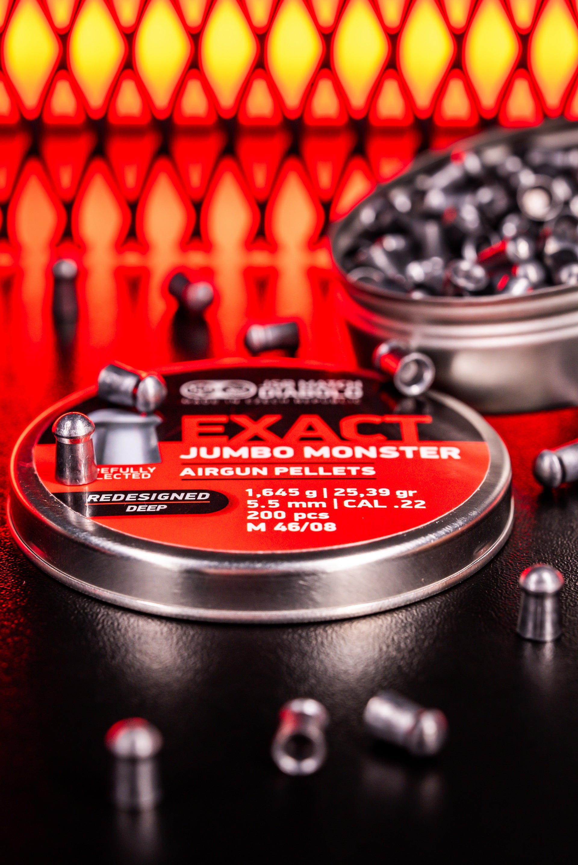 JSB Jumbo Monster Redesigned Deep 5.5mm | 1.645g | 25.39 gr | 200 Pcs