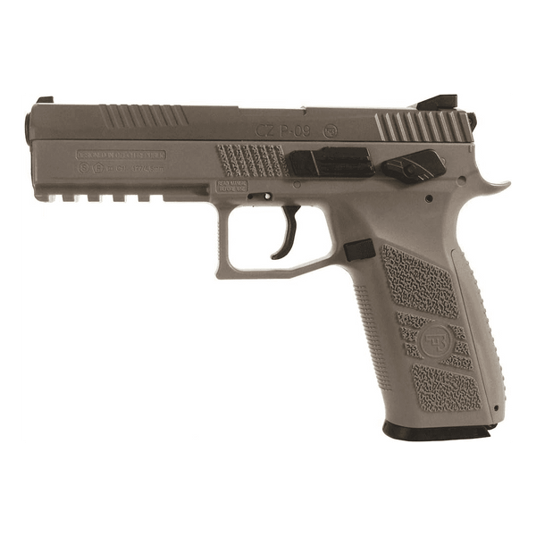 ASG CZ P-09 Duty .177Cal CO2 Pistol (.177 Cal Air Gun) (Color: Flat Dark Earth)