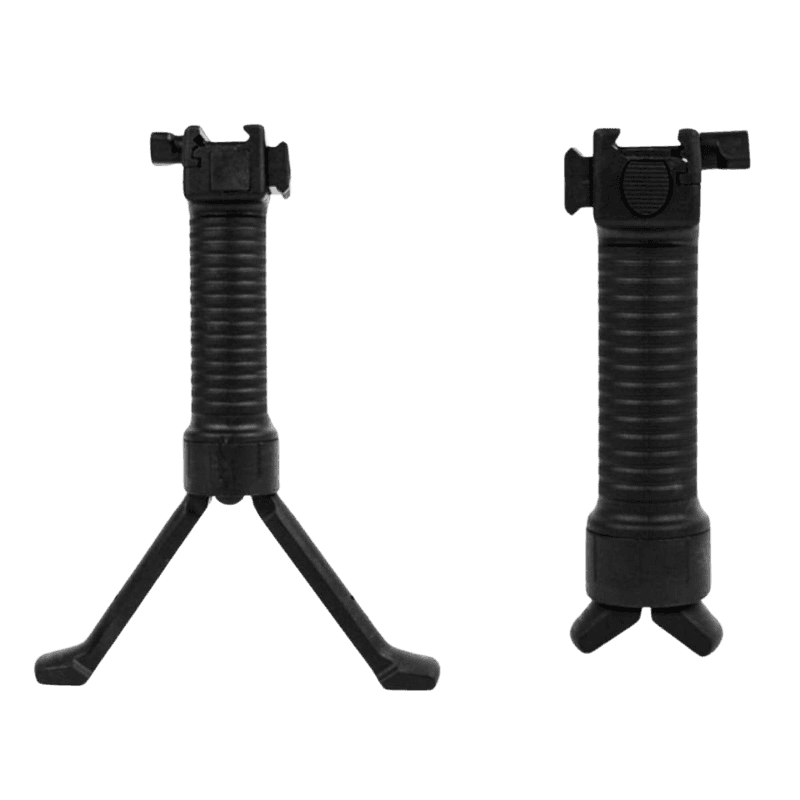 Airgun Bipod with Hand Grip – Scopes and Barrels