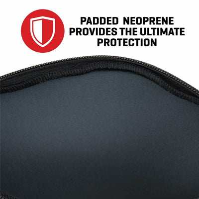 Allen Company Neoprene Pistol Pouch, Compact Handguns up to 7”, Charcoal