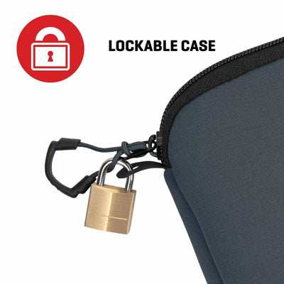 Allen Company Neoprene Pistol Pouch, Compact Handguns up to 7”, Charcoal