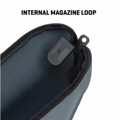Allen Company Neoprene Pistol Pouch, Compact Handguns up to 7”, Charcoal