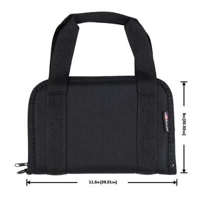 Allen Company Pistol Tote, Most Semi-Auto Handguns & Revolvers, Black