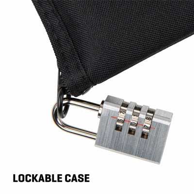 Allen Company Pistol Tote with Pocket, Most Semi-Auto Handguns & Revolvers, Black