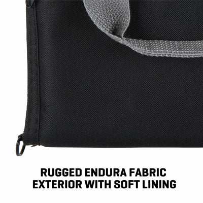 Allen Company Pistol Tote with Pocket, Most Semi-Auto Handguns & Revolvers, Black