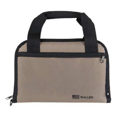Allen Company Pistol Tote with Pocket, Most Semi-Auto Handguns & Revolvers, Taupe