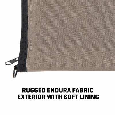 Allen Company Pistol Tote with Pocket, Most Semi-Auto Handguns & Revolvers, Taupe