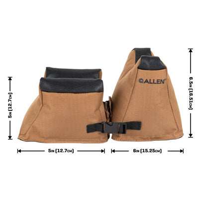 Allen USA | Unfilled Front & Rear Shooting Bag Combo